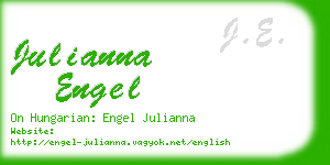 julianna engel business card